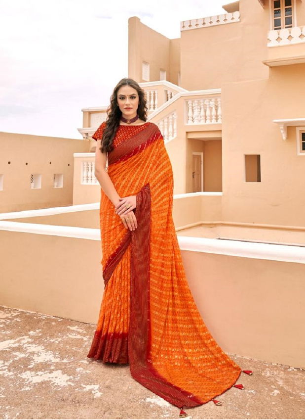 Kashvi Jhalak Designer Ethnic Wear Wholesale Saree Collection